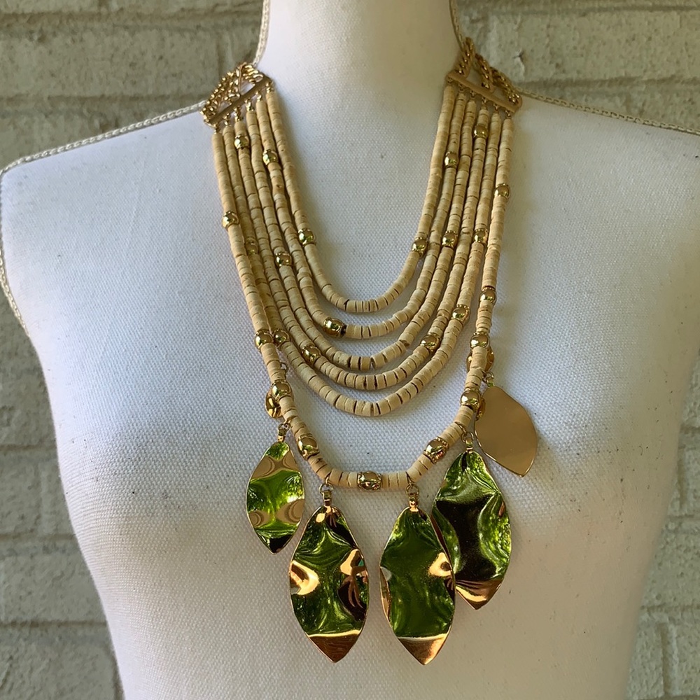 Multi-Layered Seed Necklace